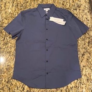 Men’s Calvin Klein Short Sleeve Button Shirt